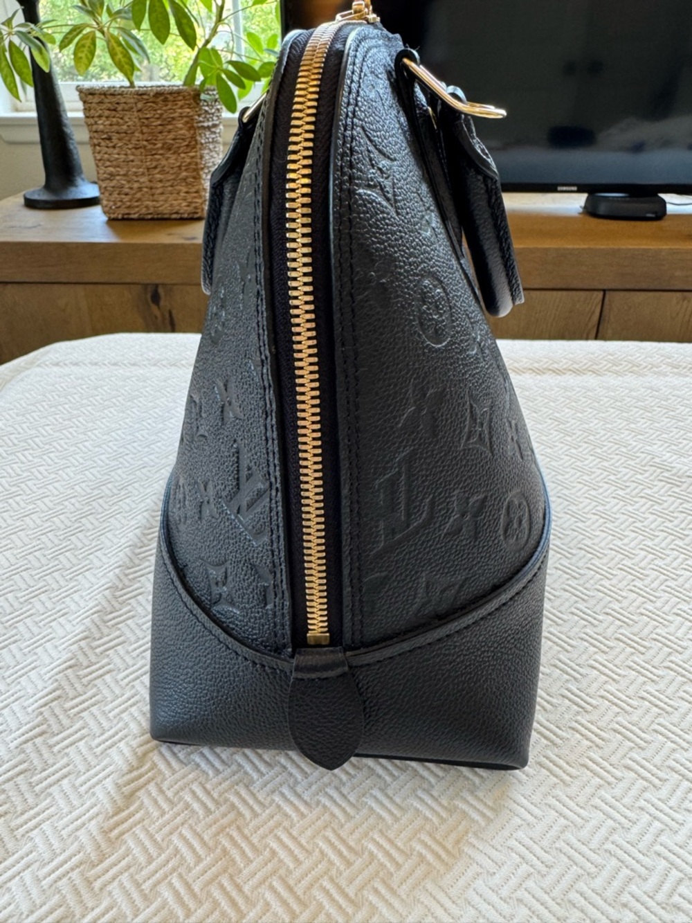 Louis Vuitton Noir Empreinte Neo Alma PM - Authentic. Excellent condition - Picture 5 of 15